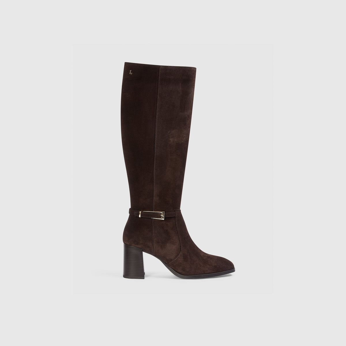 Ivy Knee-High Boots - Chocolate