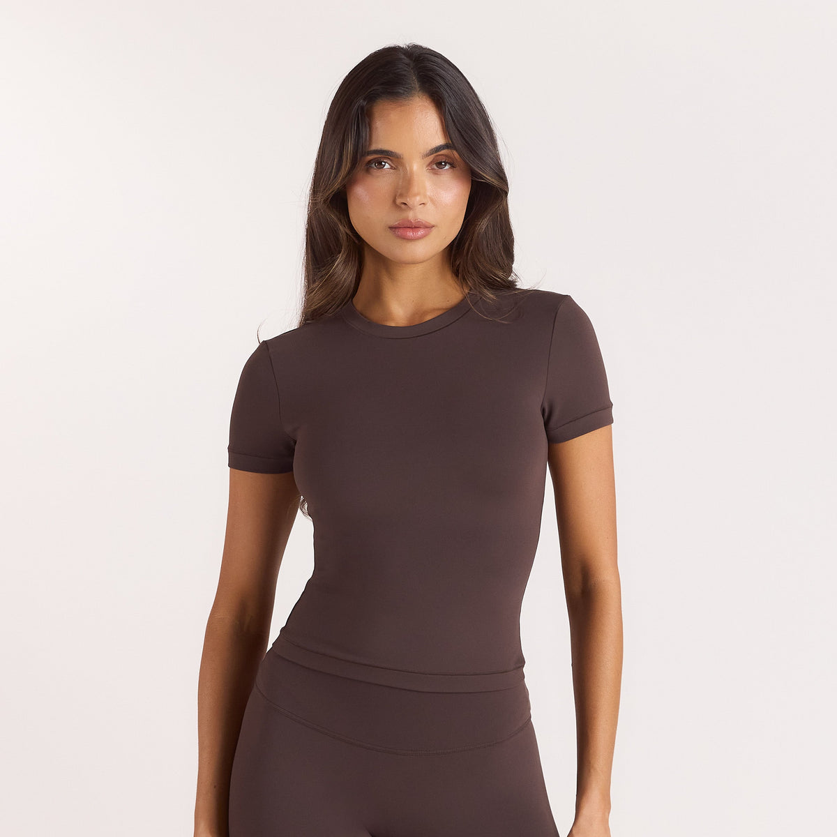 ContourSoft™ Short Sleeve T-Shirt - Dark Chocolate