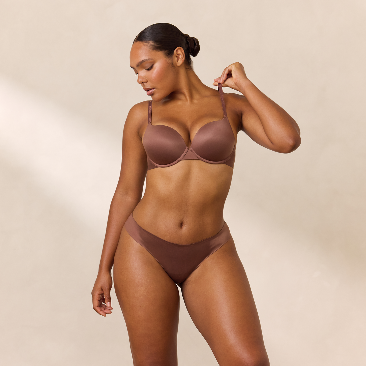 Everyday High Push-Up Bra - Nutmeg