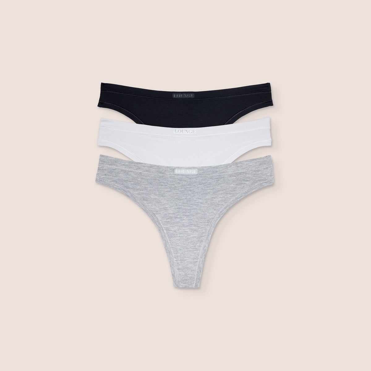 Bamboo Comfort Thongs (3-pack) - Multi